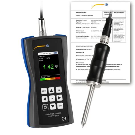 Pce Instruments Pce Vt 3700s Ica Accelerometer Hengrythm Sdn Bhd