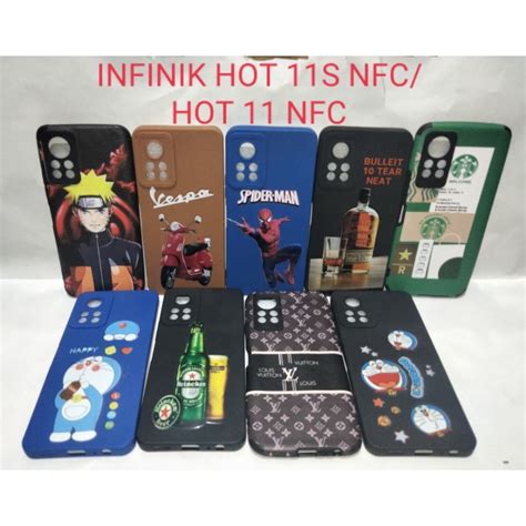 Jual SOFTCASE GAMBAR ANIMASI TERBARU INFINIK HOT 11S NFC HOT 11 NFC Shopee Indonesia