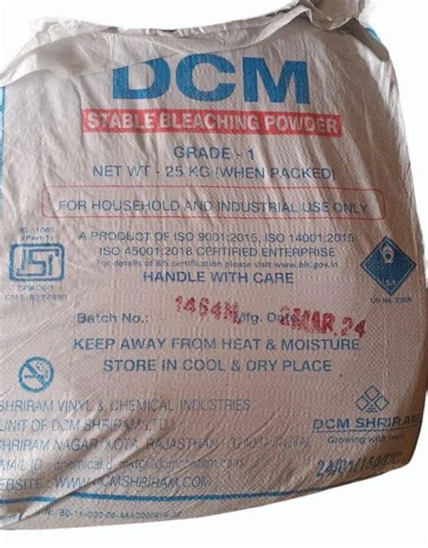 Dcm Bleaching Powder Greater Than Packaging Size Kg At Rs