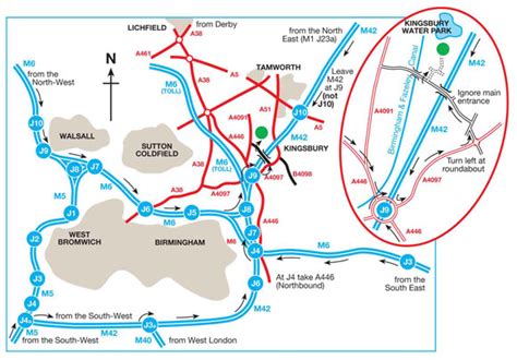 Kingsbury Water Park Map Printable