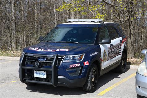 Waterloo Regional Police 7770 Ford Police Interceptor Uti Flickr