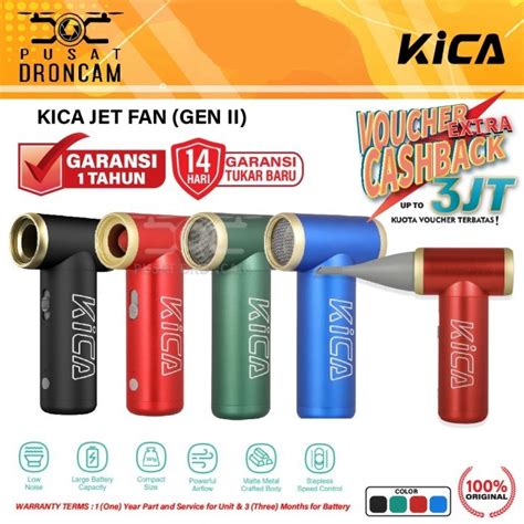 Jual KiCa Jet Fan Gen 2 Multifunction Fan Mini Portable JetFan