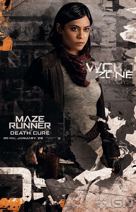 6 New Maze Runner The Death Cure Character Posters Unveiled