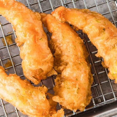 Crispy Beer Battered Shrimp Recipe Two Cloves Kitchen