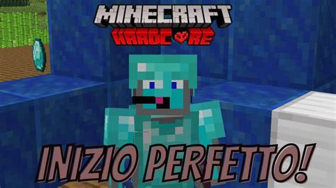 L Inizio Perfetto In Minecraft Hardcore Youtube