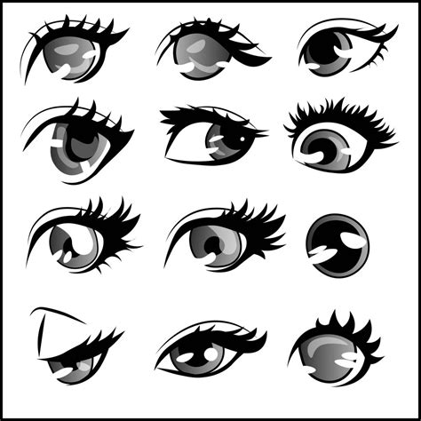 How To Draw Anime Eyes 20 Anime Eye Reference Ideas Harunmudak