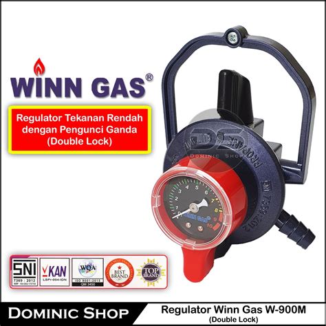 Jual Regulator Winn Gas Double Lock W 900 M Regulator Tabung Gas