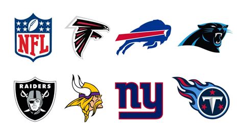 The Best Nfl Logos Which Is Your Favourite Creative Bloq