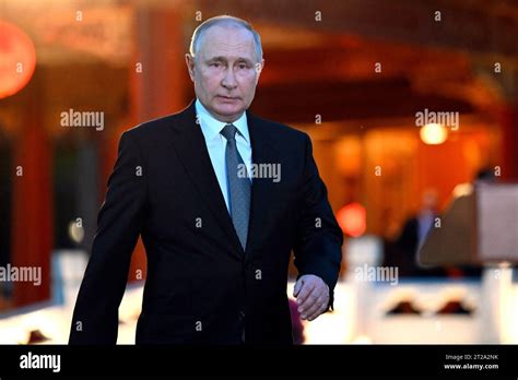 Russian President Vladimir Putin Arrives To Answer Questions From