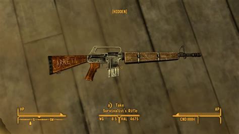 Still My Favorite Weapon In The Entire Fallout Universesurvivalists Rifle I Will Always Love