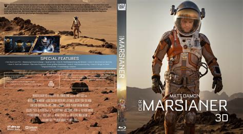 Der Marsianer Rettet Mark Watney D Blu Ray Covers German