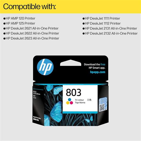 Buy HP 803 Original Ink Cartridge (889296532163N, Tri-color) Online - Croma