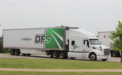 Danfreight Systems Peterbilt Adair Michigan Usa Plate Q Russ