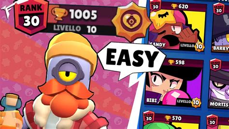 Master Barley Tutti I Brawler A 1000 Coppe🧪brawl Stars Youtube