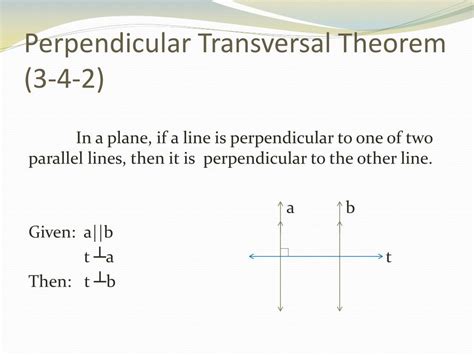 Ppt Perpendicular Lines Powerpoint Presentation Free Download Id