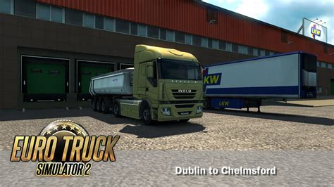 Euro Truck Simulator Promods Dublin To Chelmsford Youtube