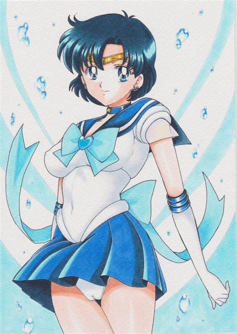 Super Sailor Mercury スーパーセーラーマーキュリー Sailor Moon Fan Art Sailor