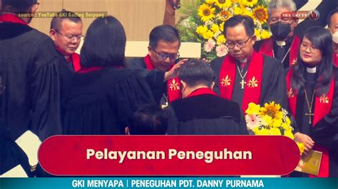 Peneguhan Pdt Danny Purnama Sebagai Pendeta Jemaat Basis Pelayanan Di