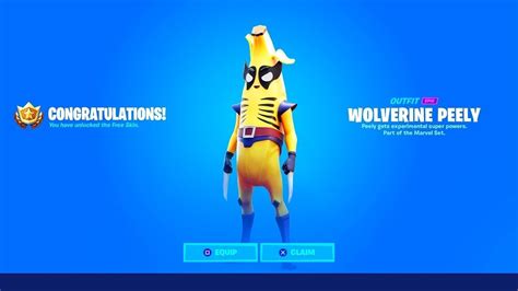 Nueva Skin Gratis De Banano Wolverine En Fortnite GrÁcias Fortnite