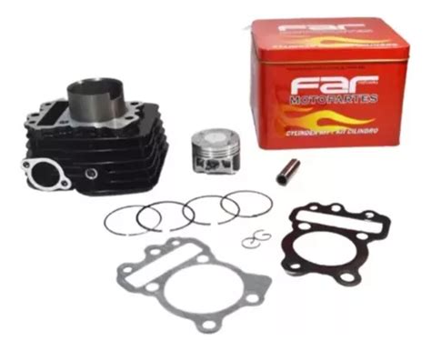 Cilindro Completo Con Kit De Piston Rouser 135 Bajaj Pulsar Envío gratis