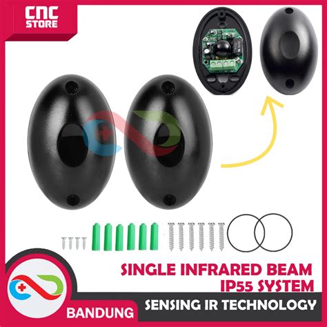 Jual SINGLE INFRARED BEAM SENSOR SENSING IR TECHNOLOGY ALARM IP55