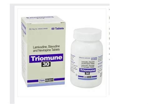 Triomune 30 Tablets Prescription Treatment HIV At Rs 150 Bottle In Surat