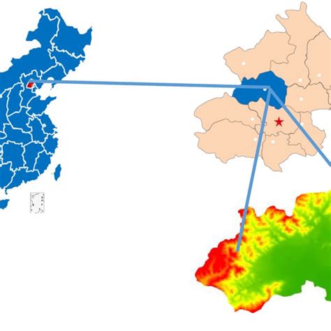 Map of study area, Changping District | Download Scientific Diagram