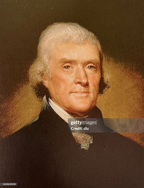 Thomas Jefferson Portrait High-Res Vector Graphic - Getty Images