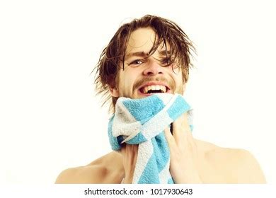 Man Naked Torso Happy Face Wet Stock Photo 678558976 Shutterstock