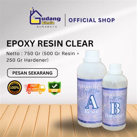 Epoxy Resin Epoxy Resin Bening Gram Lazada Indonesia