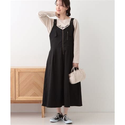 キューティーブロンド Cutie Blonde フロントZIP胸ポケットジャンドレ ブラック 019 ファッション通販 MAGASEEK マガシーク