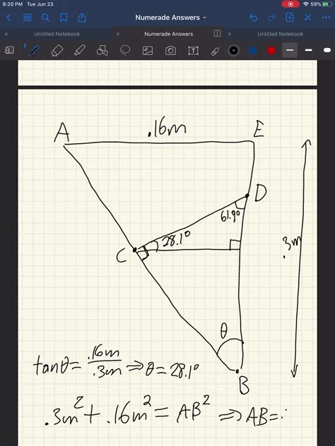 SOLVED Rod A B Is Supported By A Pin And Bracket At A And Rests Against