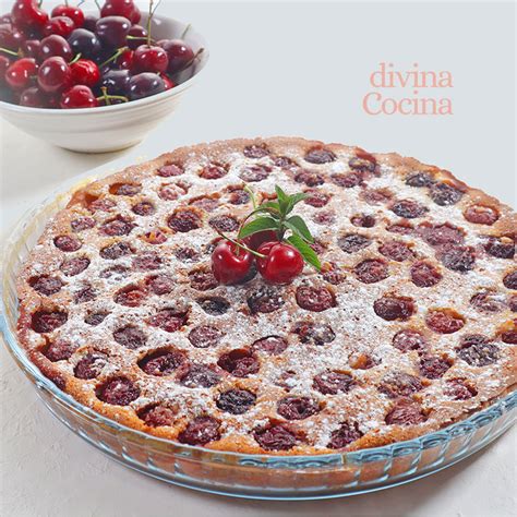 Clafoutis De Cerezas Receta De DIVINA COCINA