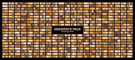 Premium Vector Bronze Copper Orange Glossy Gradient Metal Foil