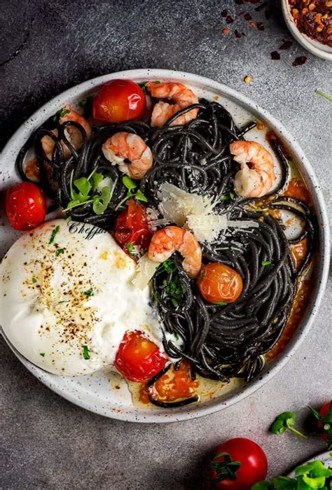 Squid Ink Pasta Recipe | Chefjar
