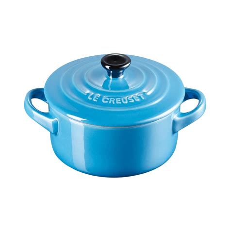 Mini Cocotte De Cer Mica Cm Azul Marseille Le Creuset Loja Cheff