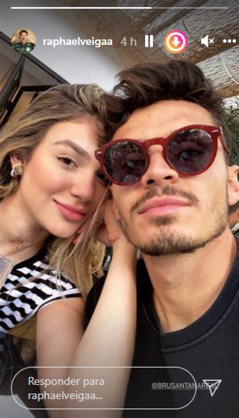 Bruna Santana E Raphael Veiga Param De Se Seguir Nas Redes Sociais E