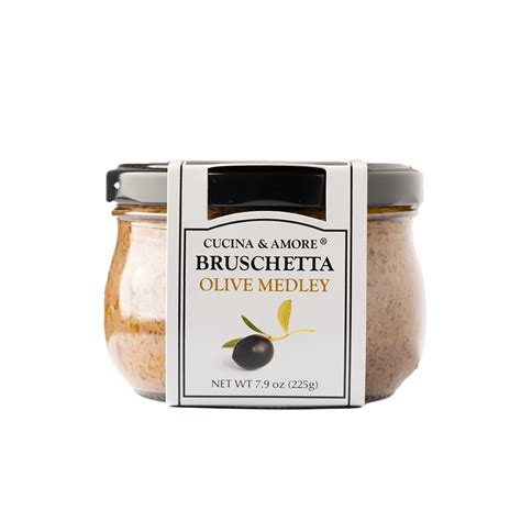 Cucina And Amore Olive Medley Bruschetta 225g Healthy Options