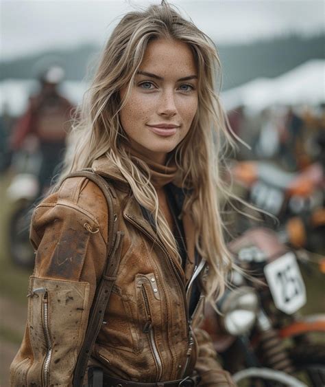 Pin By Col O🔘 Col O ⭐️222⭐️ On Ai💻vintage👱🏼‍♀️👩👩‍🦰🧥bikergirls🔥top Model In 2024 Funky