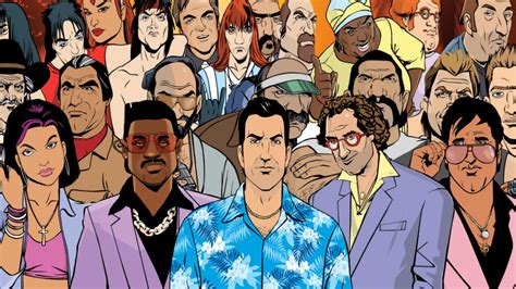 Top 5 Des Personnages De GTA Vice City Moyens I O