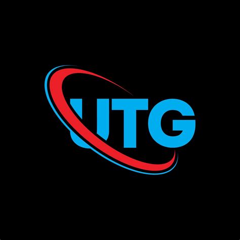 UTG logo. UTG letter. UTG letter logo design. Initials UTG logo linked with circle and uppercase ...