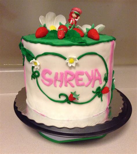 My Cakes N Crafts Strawberry Shortcake Birthday Cake