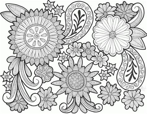 Paisley Coloring Pages Free Printable Coloring Home