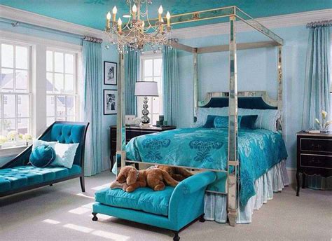 19 Teal Bedroom Ideas (Furniture & Decor Pictures) - Designing Idea