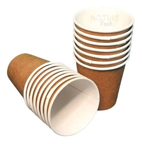 Copo Papel Biodegradável Térmico Café Copa 60ml Kraft 1000un Frete grátis