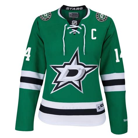 Women's Jamie Benn Dallas Stars Reebok Green Premier Player Hockey ...