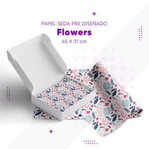 Papel Seda Flowers Creativeprint