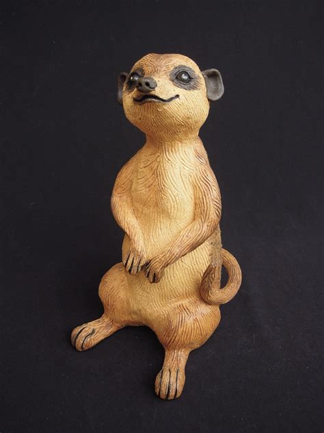Medium Meerkat Artfulceramics
