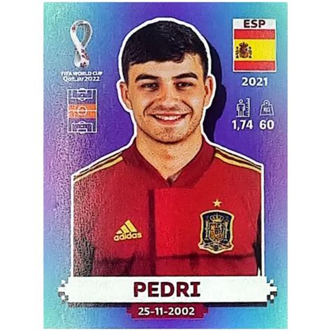 Panini Wm Fifa World Cup Qatar Esp Pedri Einzelsticker Eur