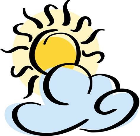 Mostly sunny clipart clipartfest - WikiClipArt